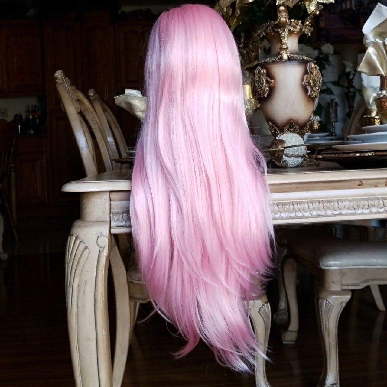 Pink Beauty Lace Front Wig