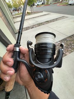 Diawa ELIMINATOR 4000  Dobyns rod