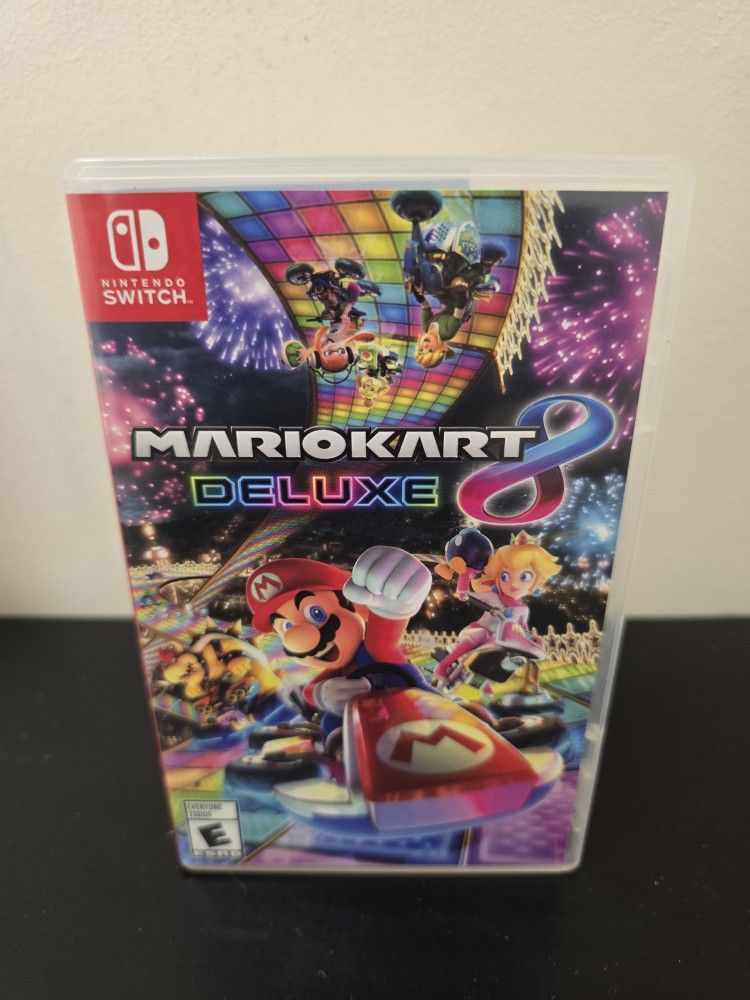 Mario Kart 8 Deluxe Nintendo Switch 'CASE ONLY"