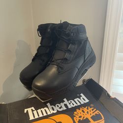 TIMBERLAND PRO Men's Valor Duty 6 Inch Soft Toe Tactical Boots, Medium Width Size 3.5 Brand new