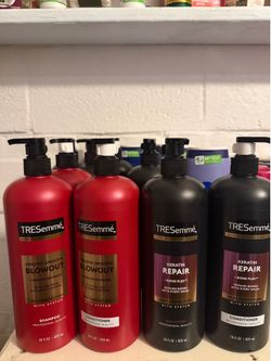 Tresemee shampoo and conditioner 4/$15