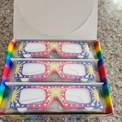 Cool Rainbow Light Glasses