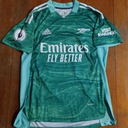 Men's Size Medium Arsenal Real Madrid Jersey Ramsdale 32 Soccer Football 