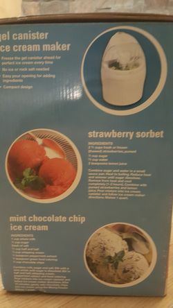 Ice cream maker