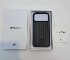 RIMOWA Black Case Phone Case Cover iPhone 17 pro max🚀