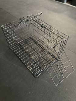 Pet Travel Crate 19x14x12 Inches - Foldable Cage