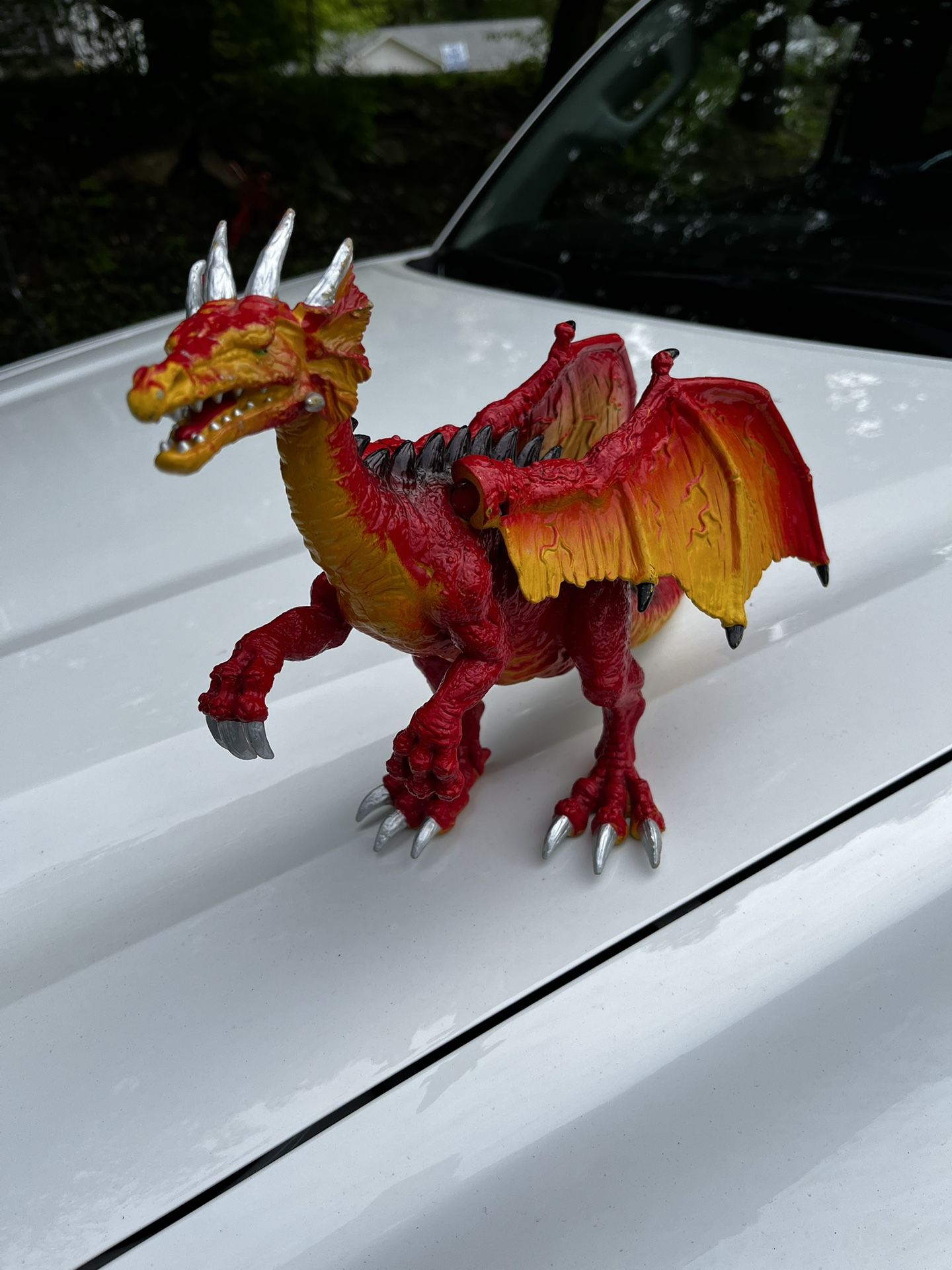 Jasman Adult Red and Yellow Dragon with 18” wingspan and foldable wings
