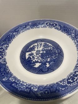 Two Blue Willow Serving dishes