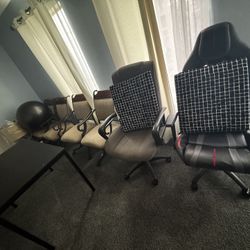 Table and chairs