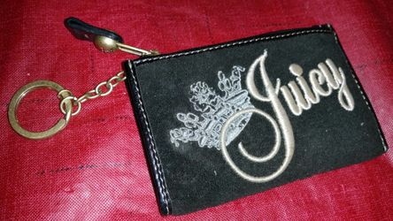 Juicy coin purse keychain