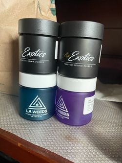 EMPTY Flower Jars from Dispensary