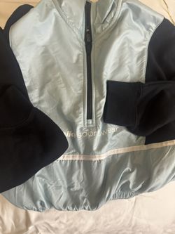 Women's Nike Sportswear 1/4- Zip Top Blue Black