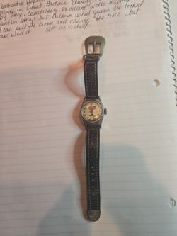 Authentic Hopalong Cassidy Watch