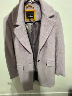 Sam Edelman Lavender Wool Blend Coat Size S