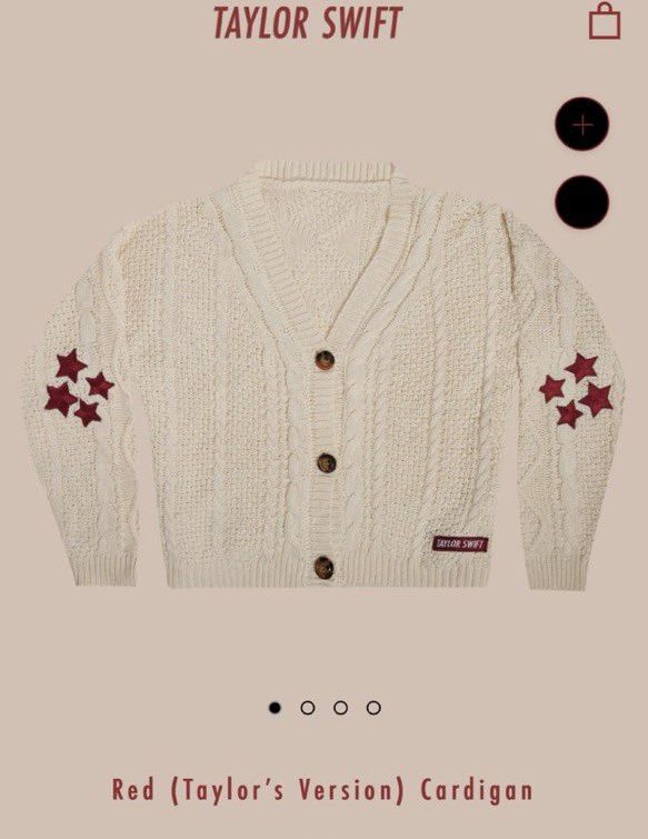 Taylor Swift “RED” Cardigan Size M/L - Brand New In Hand! 🔥