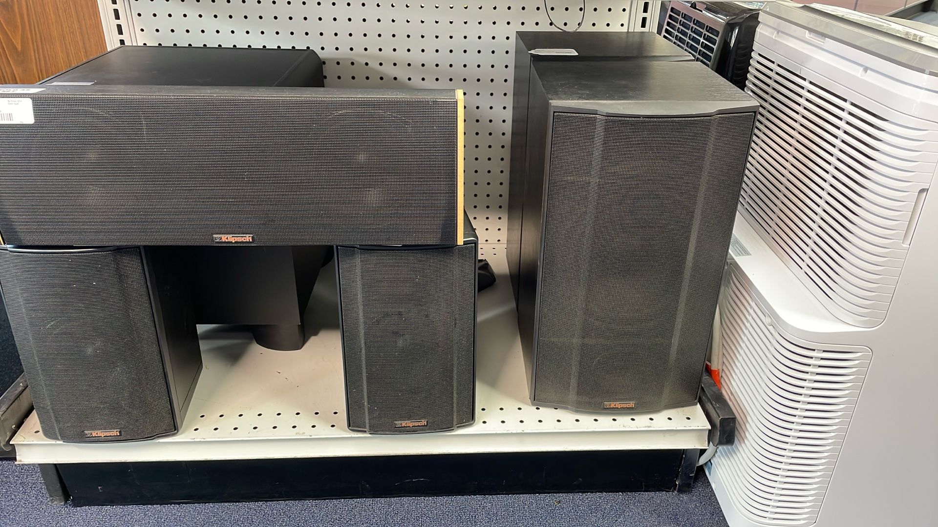Klipsch 5.1 Surround Sound Speakers With Subwoofer KSW10  (74171-1 & 70492065)