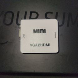 Vga To Hdmi Adapter