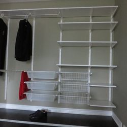 Algot Ikea Hanging Shelves And Basket Drawers In Ramona