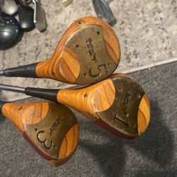 Custom Craft 1 3 5 Wood Set Golf Clubs 
