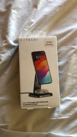 2-1 foldable wireless charging stand