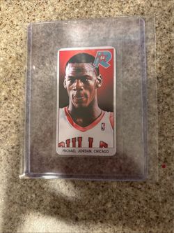 Jordan replica rookie Tabaco card