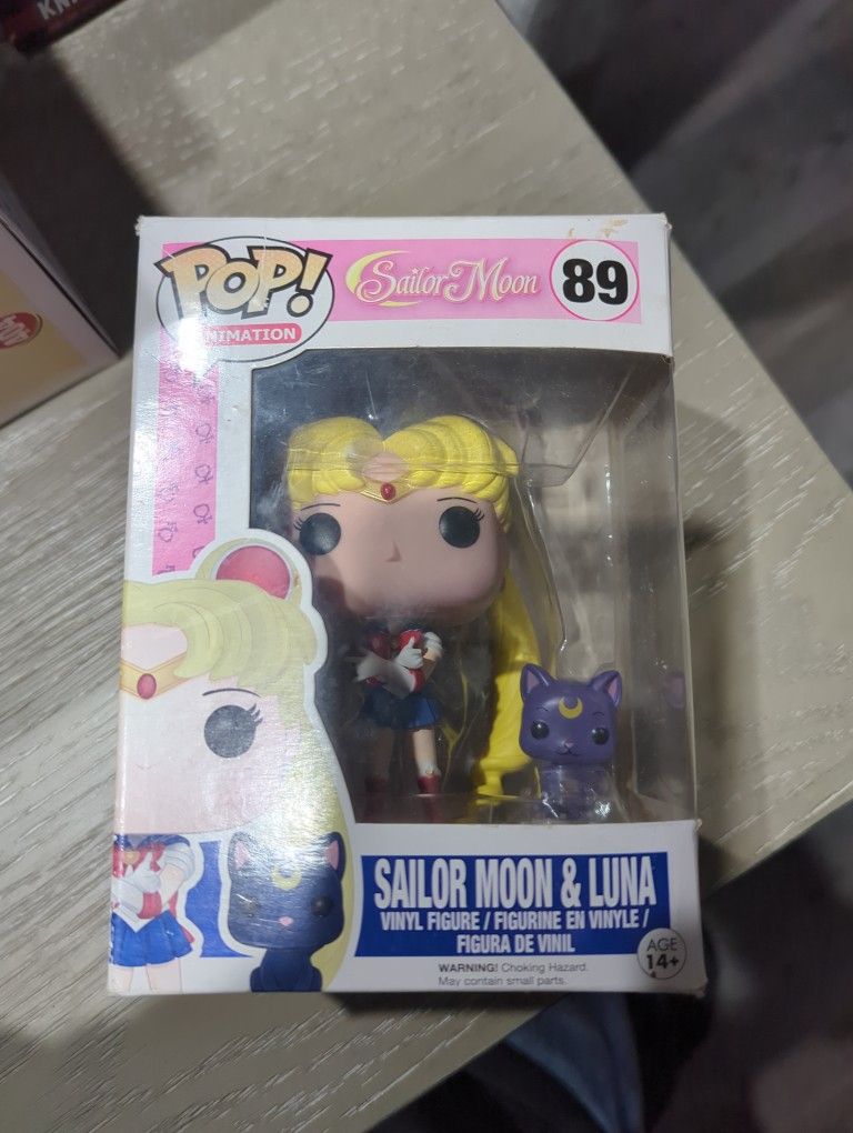 Sailor Moon & Luna