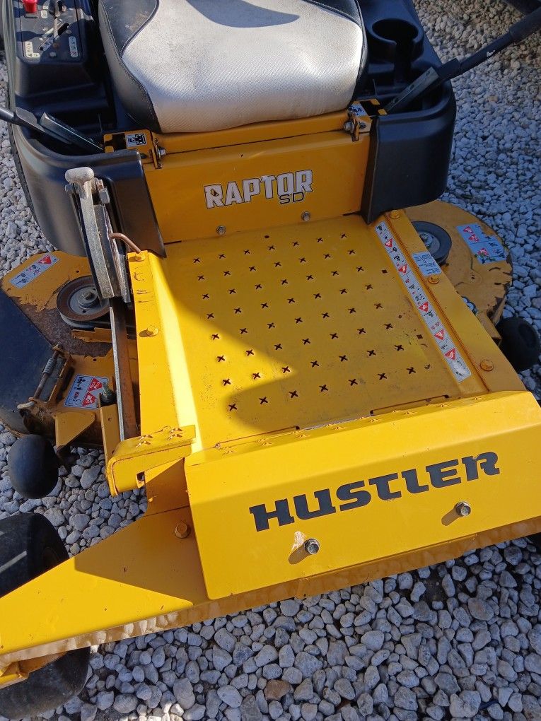 Hustler Raptor Runs Great 48inch Cut for Sale in Holiday, FL - OfferUp