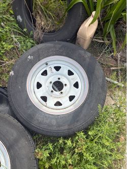 Used trailer tires I have 4 of them