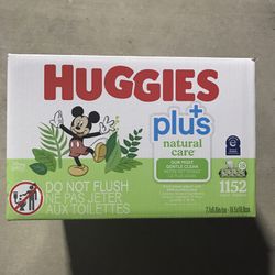 Huggies Sensitive 1152 Baby Wipes 