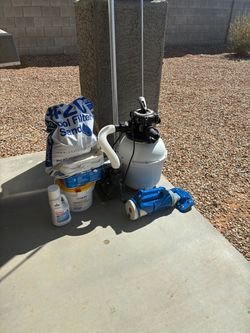 Pool filter,    Vacuum and maintenance products