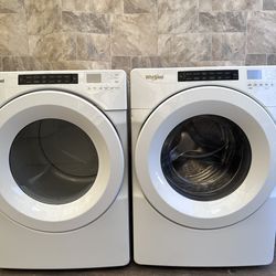 Whirlpool  washer and dryer  electric