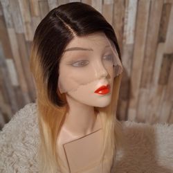 100 Percent Pure Human Hair Lace Front Wig 