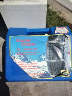 New in box: Tire chains
