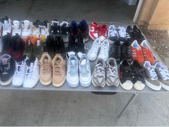 Used Jordan and Nike yard sale