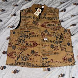 LEVI’s x Toy Story Vest Size XL Disney Collaboration Limited Edition