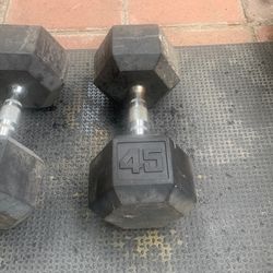 45’s weights