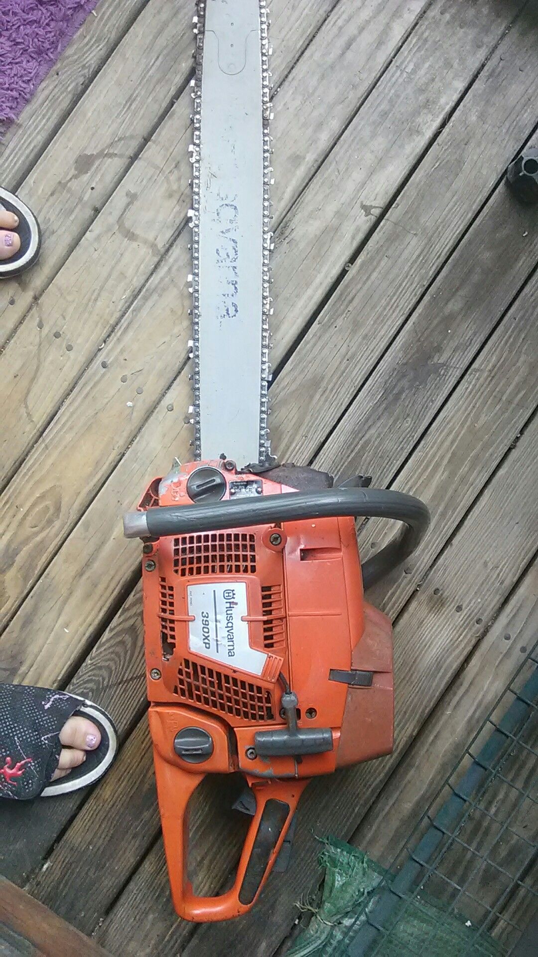 Husqvarna 390XP 90CC chainsaw