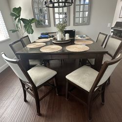 Kitchen Table and Chairs Seats 8