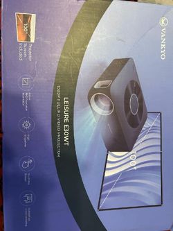 Vankyo Leisure WiFi 1080 Full HD LCD Mini Projector, Black