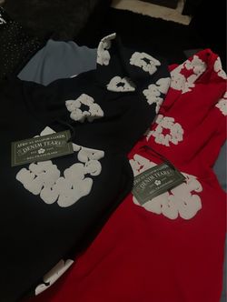 Essential nd denim tears hoodies