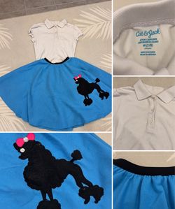 50s Poodle Skirt Halloween Costume