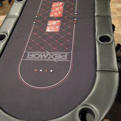 8 player poker table