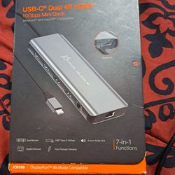 USB-C Dual 4k HDMI Mini Dock 