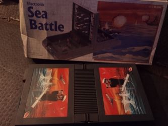 Electronic Sea Battle Board Game with Box