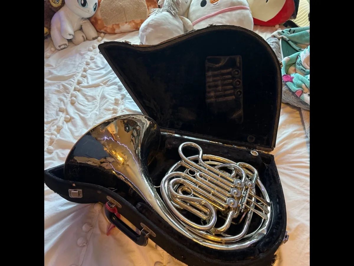 Holton H379 Double French Horn Solid Nickel Silver for Sale in Prospect