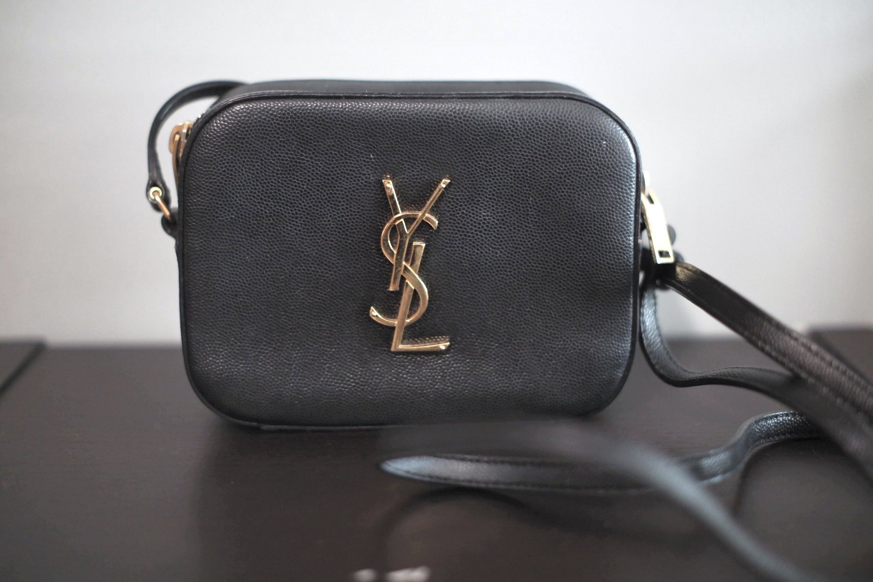 YSL Black Camera Bag