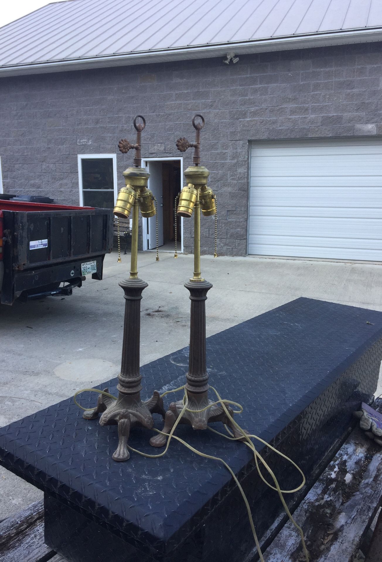 Pair of 1960s table lamps