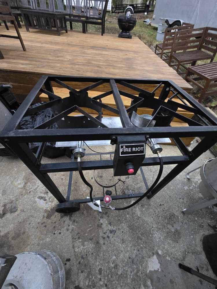 Fire Riot Double Deep Fryer