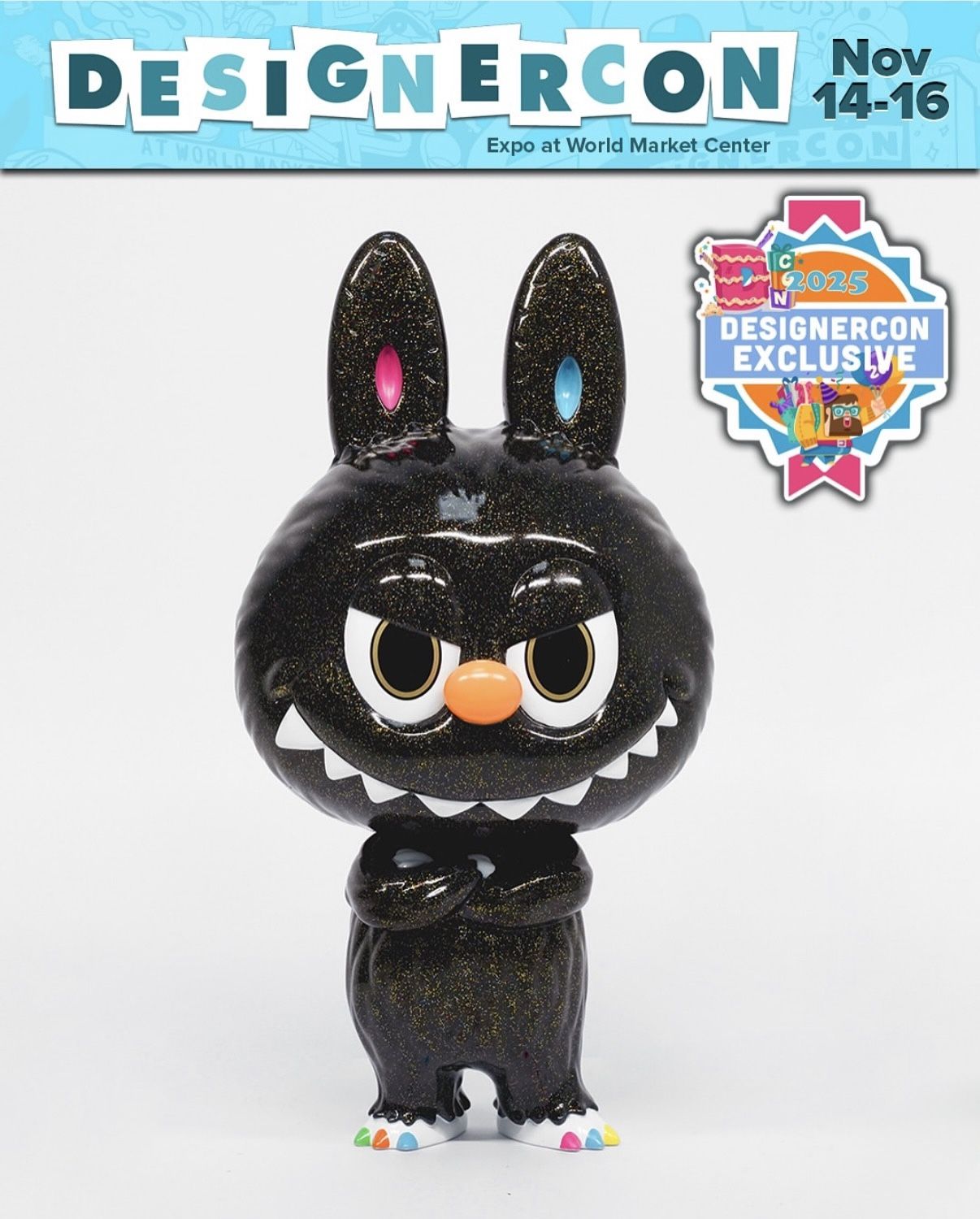 How2Work Cowawa Zimomo Kasing Lung Metallic Glitter- 2025 DCON- Brand New