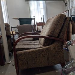 Pair of Lane Recliners, Retro Look